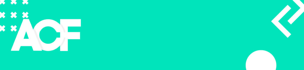 A pretty banner of Advanced Custom Fields's logo.