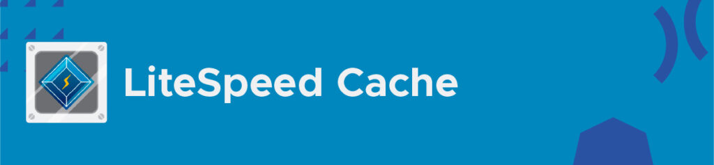 A pretty banner of the LiteSpeed Cache logo and name.